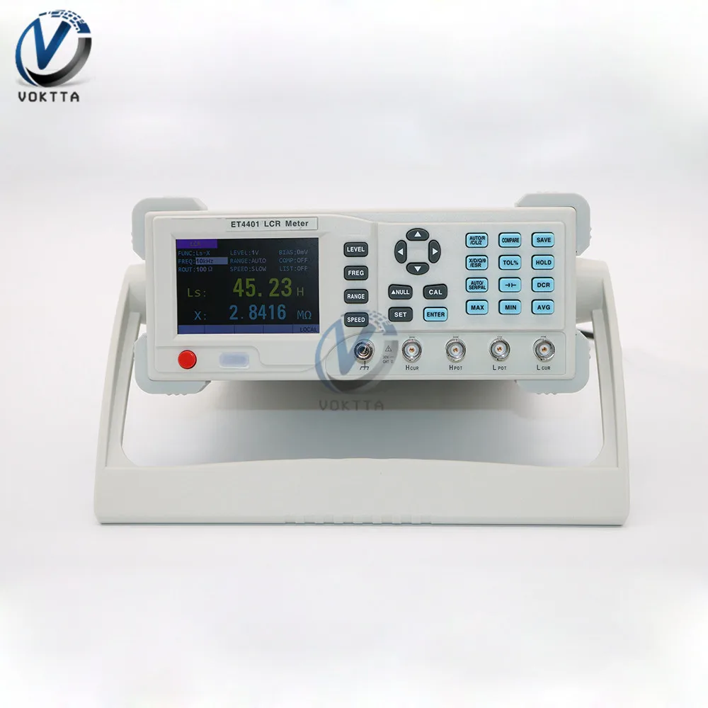 ET4401 ET4410 LCR Benchtop Digital Bridge Tester Desktop LCR Meter