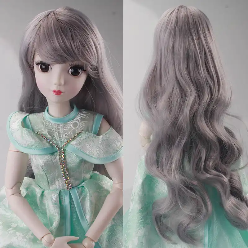 peinados para muñecas de pelo largo