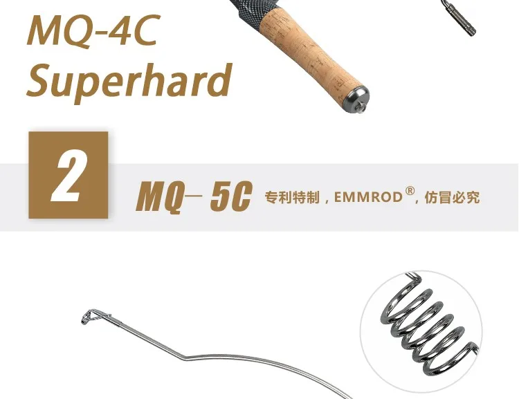 Катер/Плот Удочка рок-удилище MQ CoilStainless портативное Литье удочка рыболовные снасти Морская Удочка приманка удилище для подледной рыбалки