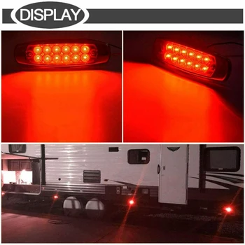 

Lorry Side Marker Clearance Light Campers 12 LED Van Caravan Waterproof