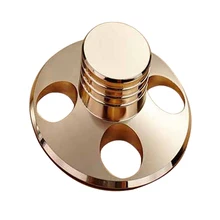 Аудио уменьшить вибрацию твердый портативный сплав прочный сбалансированный вес зажим HIFI LP Виниловый проигрыватель запись диск стабилизатор