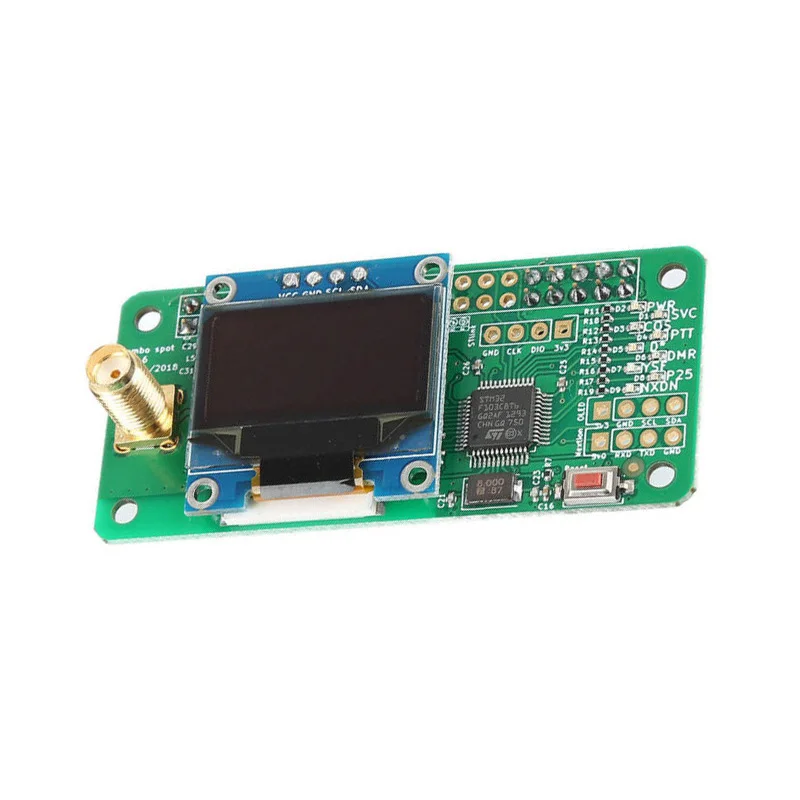 Модная практичная MMDVM точка доступа поддержка P25 DMR ycf для Raspberry Pi+ OLED антенна Pi-star Wi-Fi