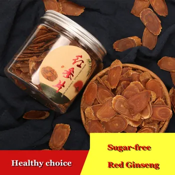

Changbai Mountain Sugar-Free Red Ginseng Tablets Premium Gin-seng Dried Wild Ginsengs Organic Improve Human Immunity Health