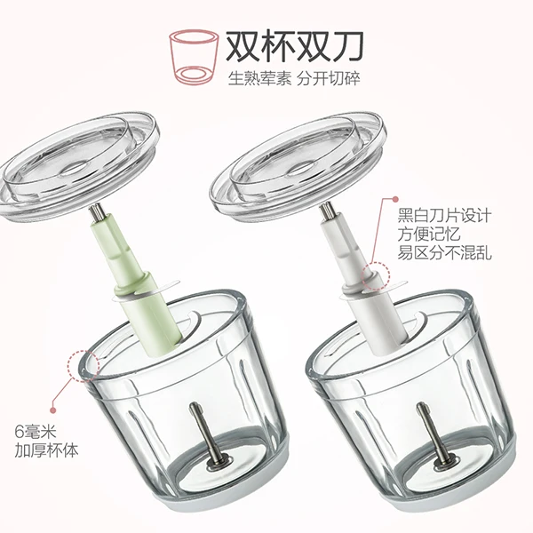 Food Processor Grinder Multifunction Meat Garlic Blenders Grinder Vegetable Chopper Keukenmachine Kitchen Gadgets DE50JR