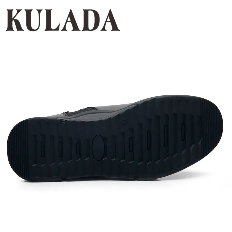 KULADA Newest Boots Men‘s Winter Sneakers Boots Outdoor Working Waterproof Super Warm Boots Breathable Men Casual Winter Shoes