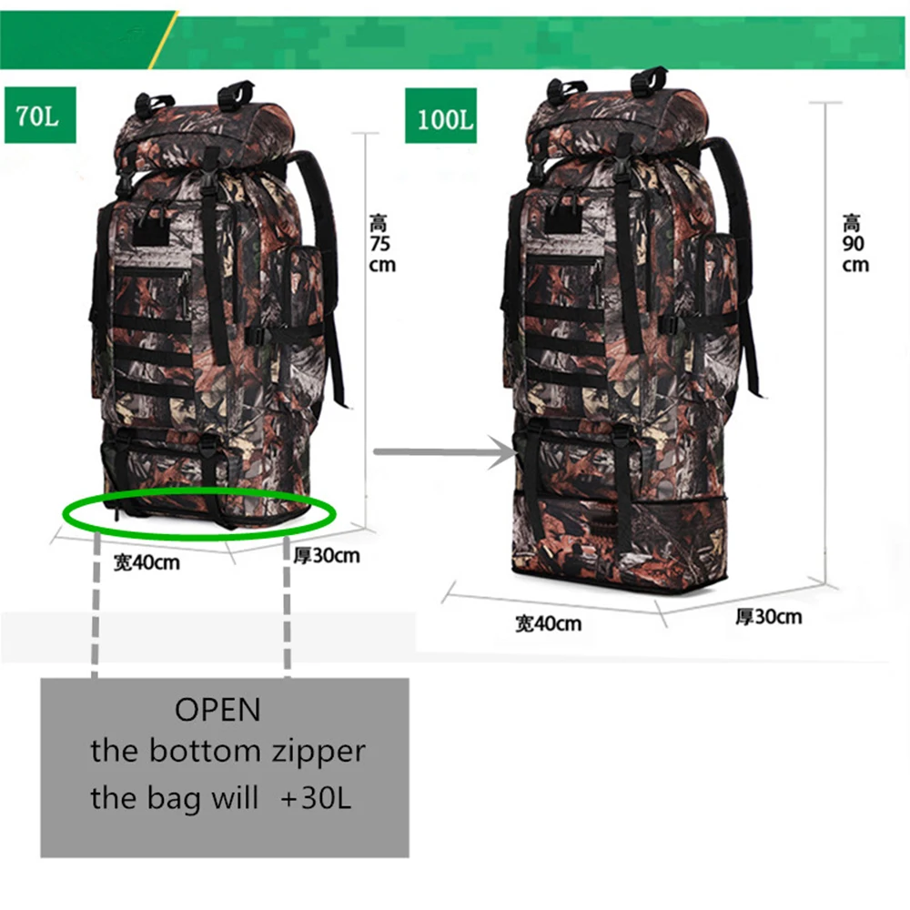 outdoor sports tactic gym backpack mochila