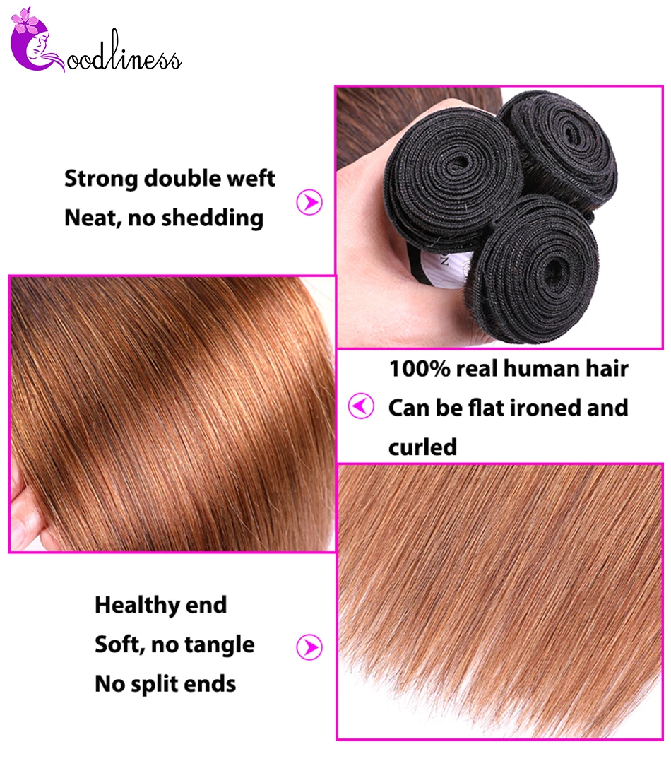 brazilian straight hair bundles with closure