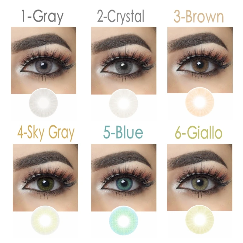 Hidrocor ll Colored Contacts