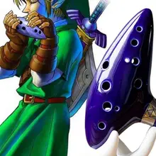 100 шт 12 отверстий Zelda ocarina от Legend of Zelda Alto C