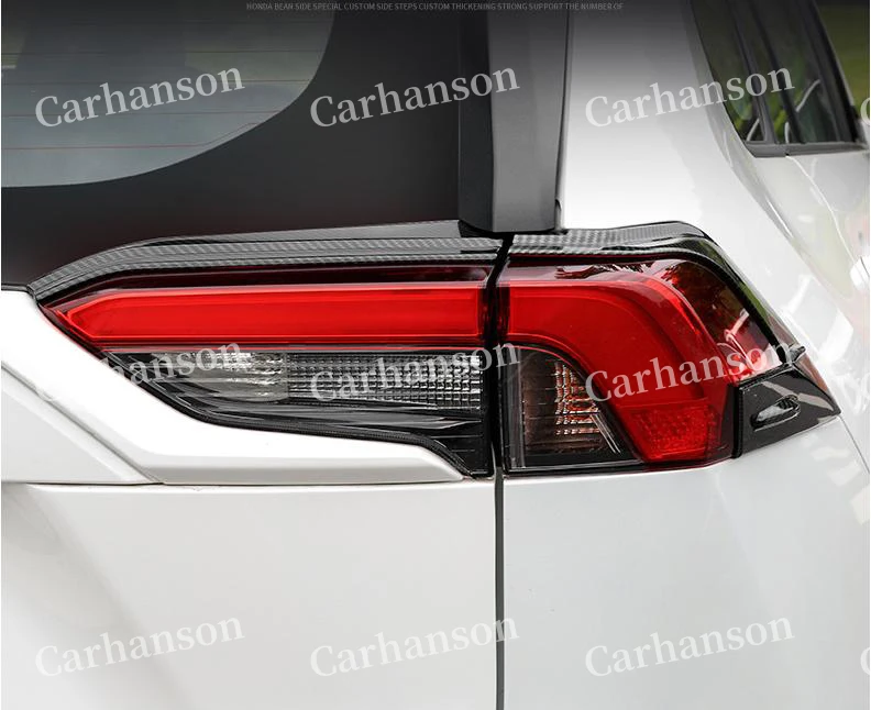 丰田20款RAV4尾灯眉国外版-【碳纤维9