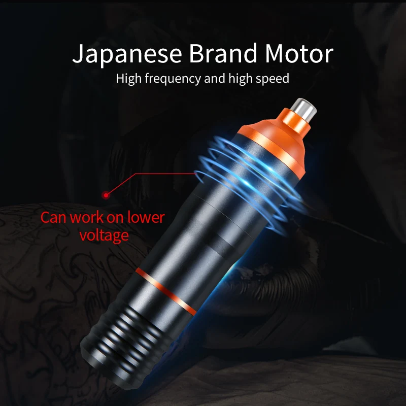  Powerful Tattoo Pen Rotary Tattoo Gun Machine Aluminum Alloy Electric RCA Motor Tattoo Machine for 