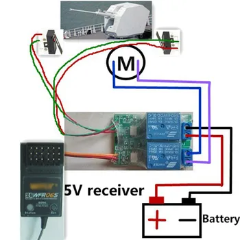 

CW CCW Controller Relay Version Motor Positive Negative Rotation Controller Max 5V for RC Drone Aircraft Parts Accessories