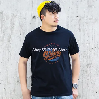 

Short Sleeve Men T Shirt Male Super Big Size Loose Plus Fat Plus Fat Man Pure Cotton