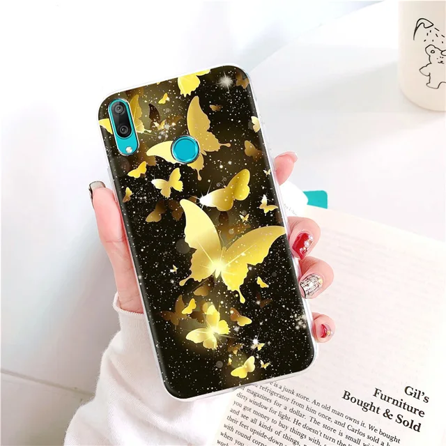 Case For Huawei Y7 Pro Case For HuaweiY7 Pro 2019 Y7 Prime 2018 Y7A Y7p Y 7 Soft TPU Phone Coque Fashion Phone Back Cover Funda Q050