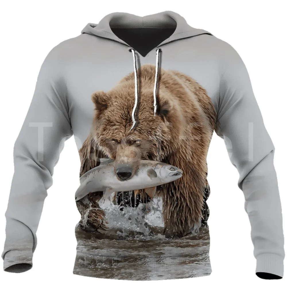 

Tessffel Animal Bow Bear Hunter Hunting Camo Tracksuit Pullover New Fashion Unisex 3DPrint Sweatshirt/Hoodies/zipper/Jacket s-2
