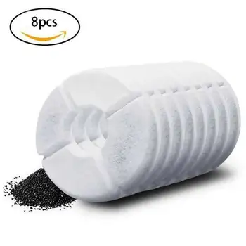 

Activated Carbon Filter For Automatic Cat Dog Fountain Water Feeder Replacement Drinking Machine Filter Core Accessories 8PCS