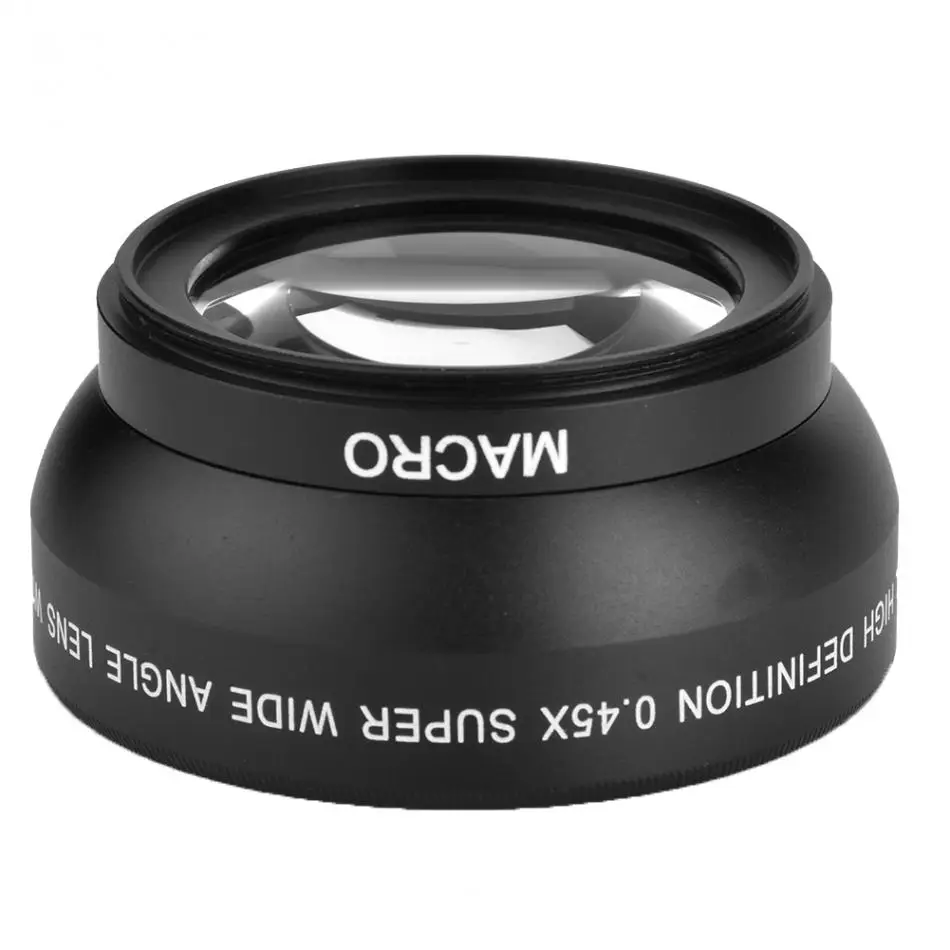 0,45X52 мм Weitwinkel Objektiv mit Makro fur Nikon Coolpix D40/D60/D70s/D3000/d3100/D5000 мех sony DSLR Kamera Универсальный DIFODA