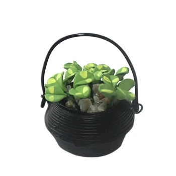

1/12 Dollhouse Miniature Simulation Decor Accessories DIY Mini Plant Pot Kids Funny Toy