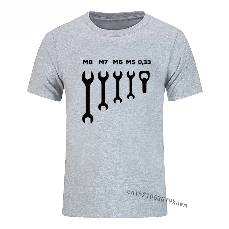 Wrench Jaw Spanner Beer Car Mechanic T 
