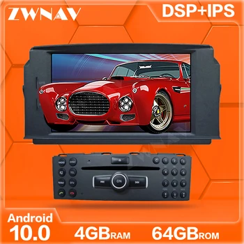 

IPS Android 10.0 DVD Player GPS Navi For Mercedes Benz W204 C200 C180 2007-2010 GPSAuto Radio Stereo Multimedia Player Head Unit