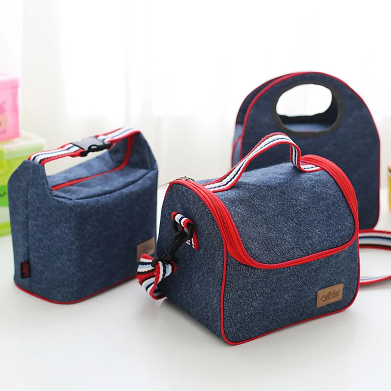 Japanese and Korean bento insulated bag Oxford cloth lunch bag bento lunch box bag