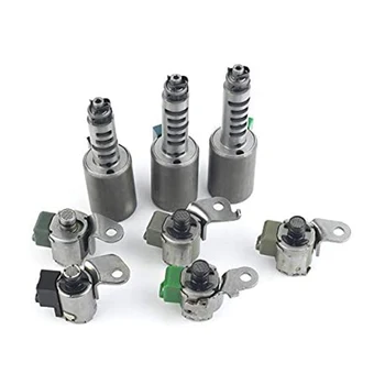 

8Pcs Car Transmission Control Solenoid Valve for Nissan Chevrolet Suzuki Saab Volvo AW55-51SN AW55-50SN