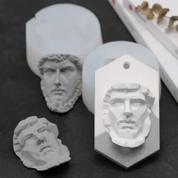 

Alexander plaster portrait mold car interior decoration air outlet aromatherapy plaster DIY material
