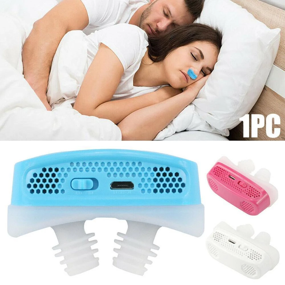 Micro Electric Anti Snoring Aid Device Sleep Apnea Stop Snore Stopper1 