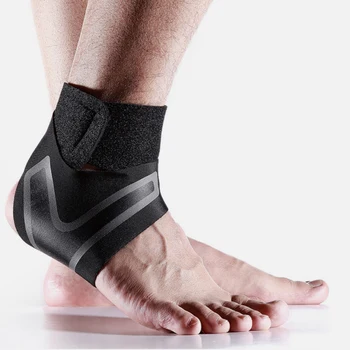 Unisex Ankle Protector Druk Mouw Dunne Gezamenlijke Verstuiking Preventie Voet Verstuiking Basketbal Running Ankle Brace Z1