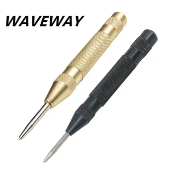 5 Inch Automatic Center Pin Punch Spring Loaded Marking Starting Holes Tool High Speed Steel Punch Dot Punch automatic center pin punch strike spring loaded strating marking hole tool breaker 8 jdh99