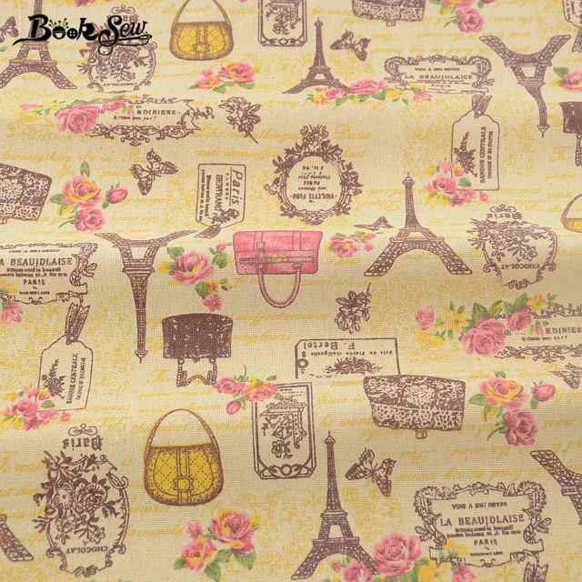 Paris Themed Fabric