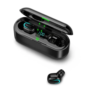 

Bluetooth 5.0 Earbuds Wireless LED Earphone Waterproof Stereo Portable for Sport DU55