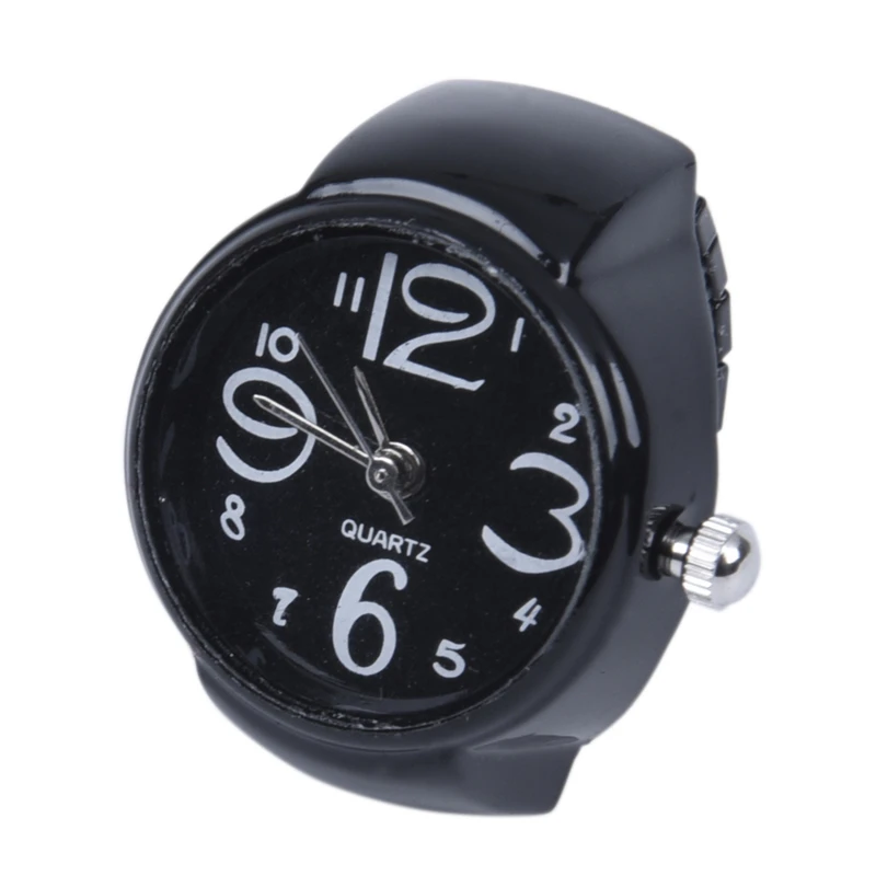 Arabic Number Quartz Men Pocket Finger Ring Watch 0.87" HOT | Украшения и аксессуары