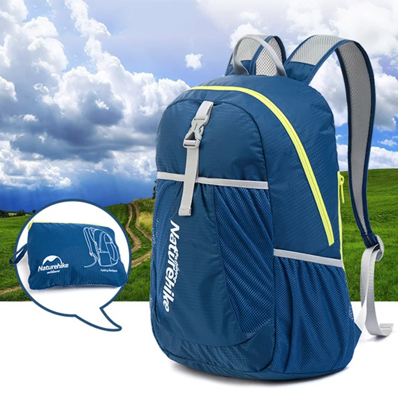 22L Camping Ultralight Backpack Waterproof Folding Travel Outdoor Bag
