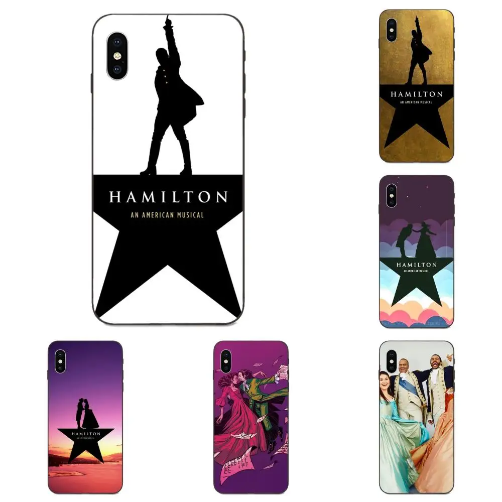 Мягкие чехлы для Galaxy A8 A9 Star Note 4 8 9 10 S3 S4 S5 S6 S7 S8 S9 S10 Edge Lite Plus Pro G313 Broadway Cast Hamilton |