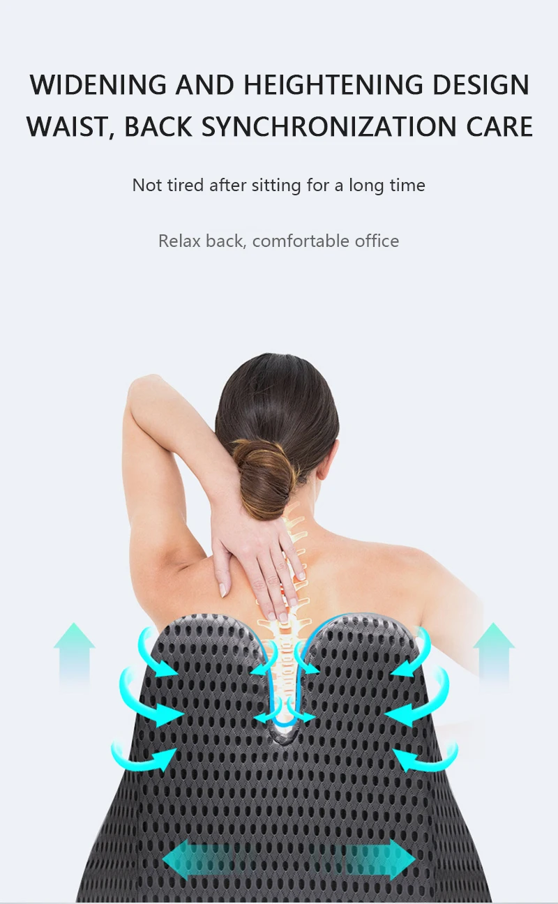 Car Headrest Neck Pillow Support Universal Soft Neck Pillows Cushion Memory Foam Lumbar Pillow Back Support Interior Automotive