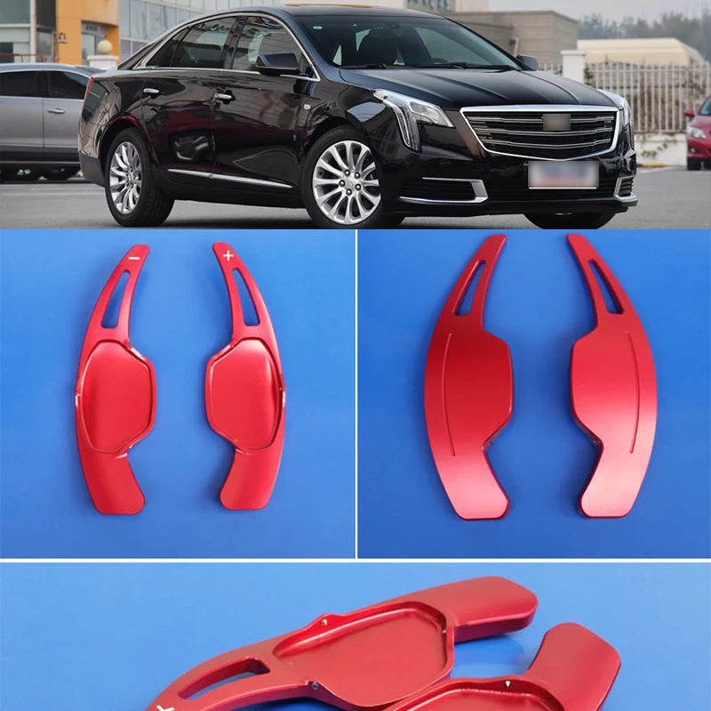 

For Cadillac XTS Aluminum Car Steering Wheel Shift Paddle Shifter Gear Extention