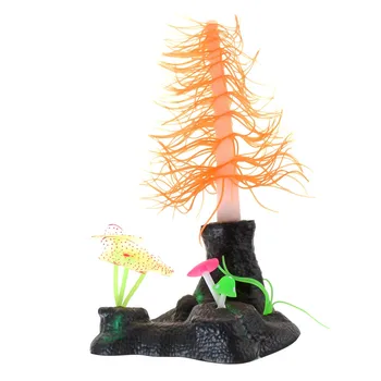 

Artificial Coral Plant for Fish Tank Decorative Aquarium Reef Ornament Fake Plants Tree Coral Decoration for Aquariums Accessory