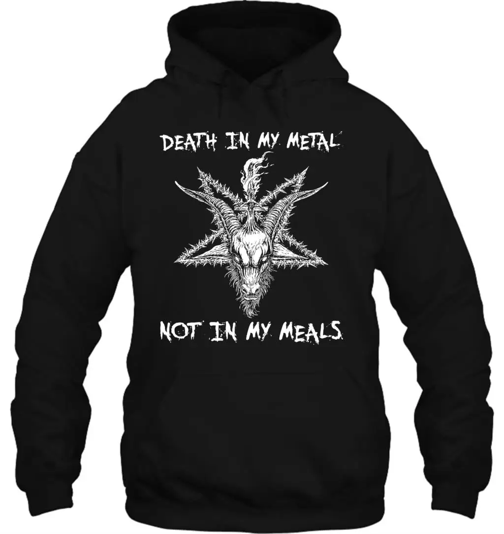 Мужская толстовка с капюшоном, бренд Satan Death In My Metal Not In My Feeds, женская уличная одежда