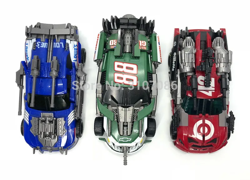 Трансформация Leadfoot GOD03 GOD-03 Roadbuster GOD07 GOD-07 Topspin GOD10 GOD-10 Wrecker фильм Делюкс фигурка робота игрушки