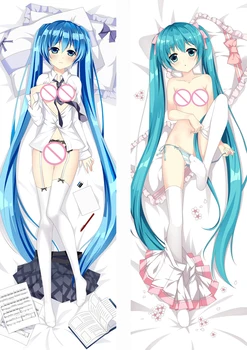 

2019-September update Anime Vocaloid Hatsune Miku sexy girl Dakimakura body Pillow case Hugging Body Pillow Cover case
