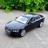 1/32 AUDI A8 Alloy Car Model Diecast & Toy Vehicle Metal Toy Car Model High Simulation Sound Light Collection Childrens Toy Gift 1