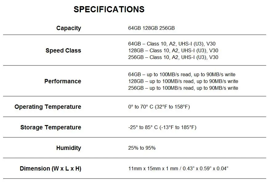 Original Lexar Professional 667x Micro SD Card 128GB 64GB 256GB MicroSDXC Memory Card A2 C10 V30 1080p Full-HD 3D 4K TF Card
