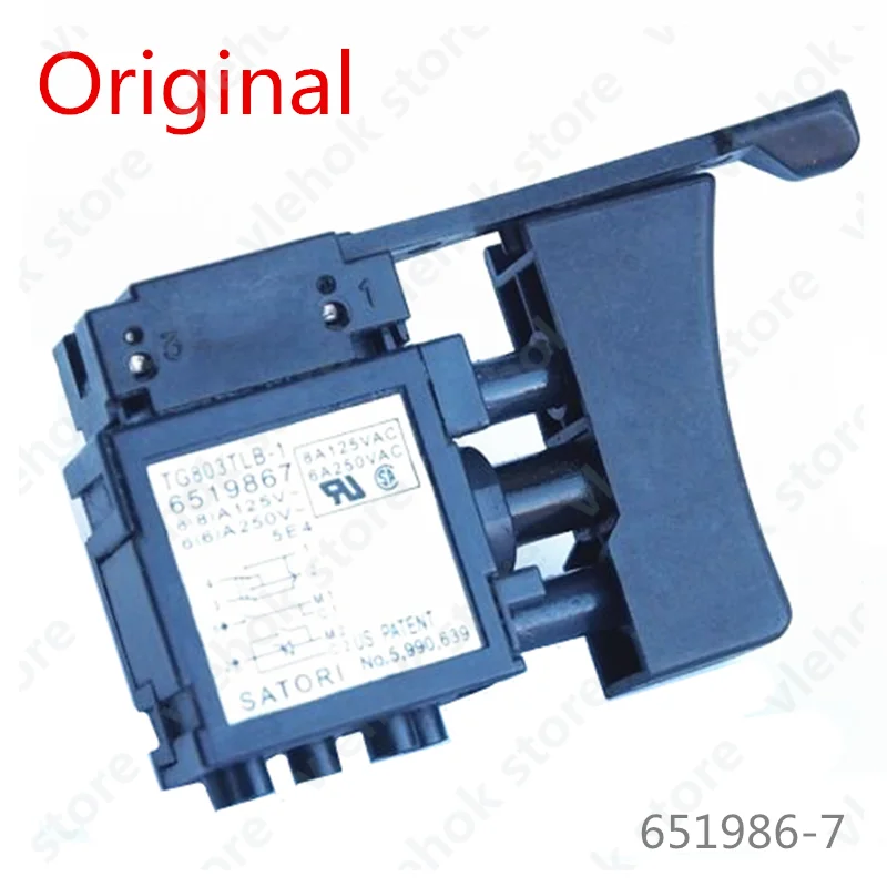 Переключатель для MAKITA 6410 6821 HP1500 HP1501 HP2030 HP2031 HP2032 HP2033 HP2040 HP2041 8450 8451 6408 6807 HP1501KB3 HP1501K инструменты