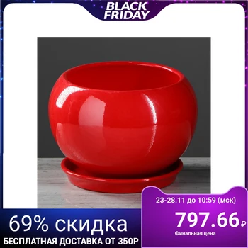 

Flowerpot Ball, premium, red, 2 L 4309217