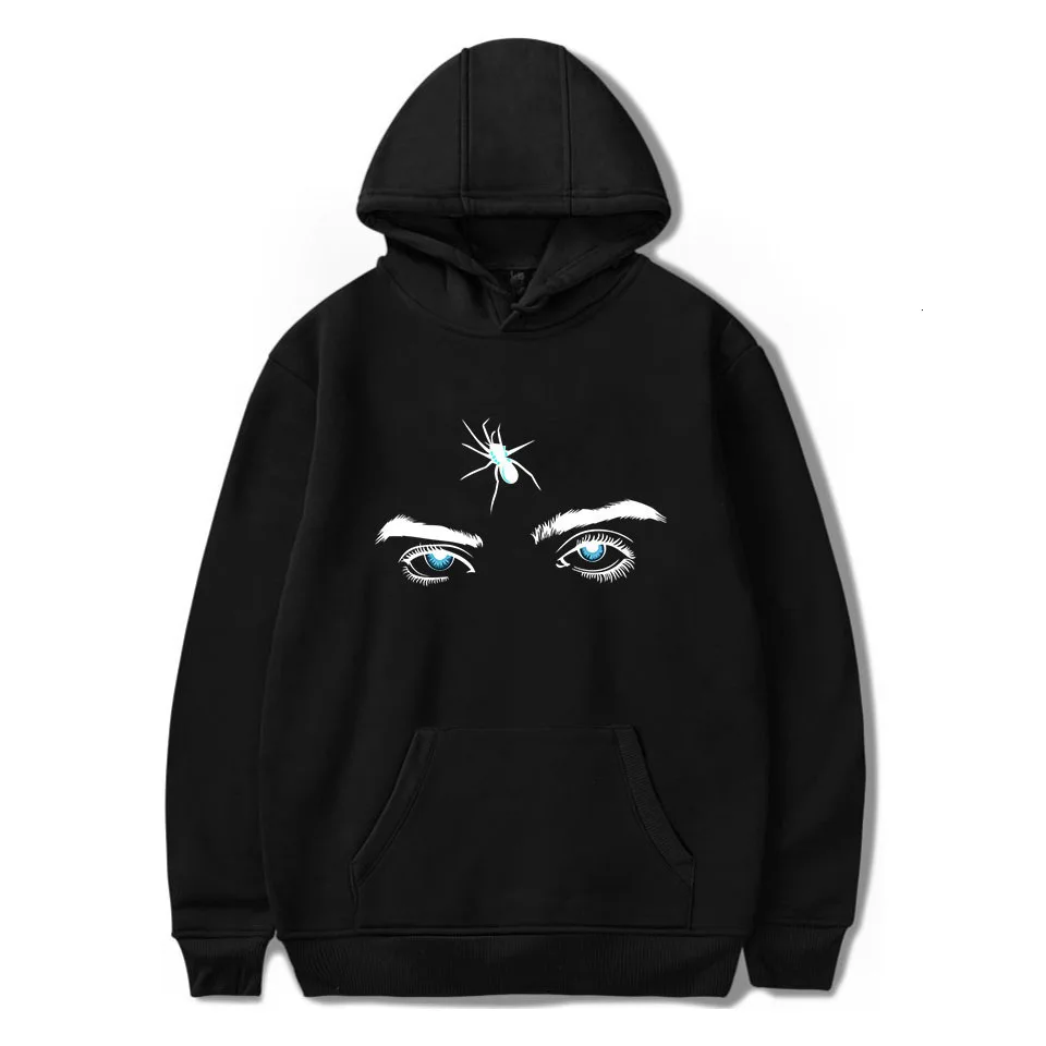 Женская толстовка с принтом Billie Eilish, женские толстовки с капюшоном, пуловер с длинным рукавом, зимняя теплая толстовка с капюшоном