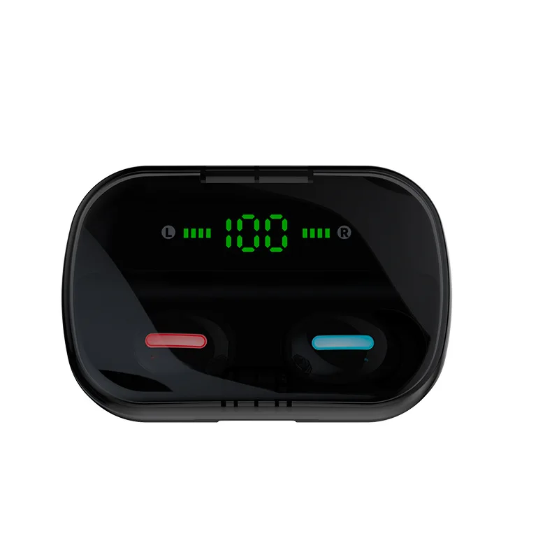 Q82 True Headphones Wireless Stereo Earbuds Wireless Earphone Digital Display Mini Gaming Sport Headset for Xiaomi smartphone