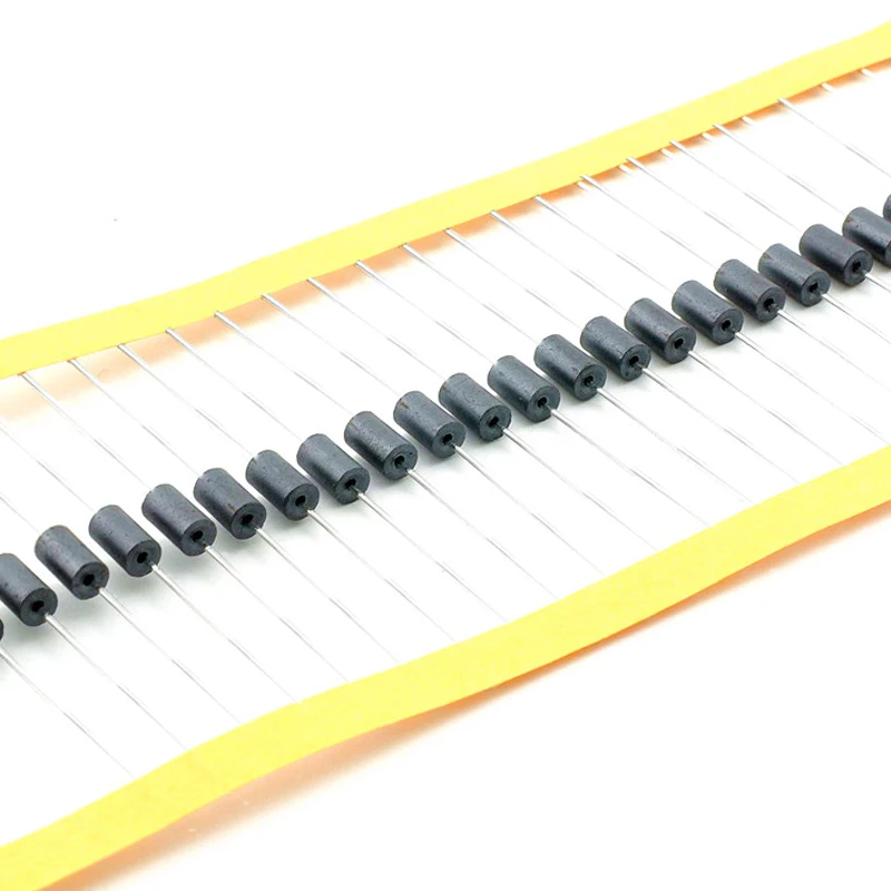 50-500PCS/LOT Javino Inductor beads 3.5*8*0.8 3.5*9*0.8 AXIAL FERRITE Beads 3.5x8x0.8 3.5x9x0.8/3.5*6*0.8mm Inductance — view 2