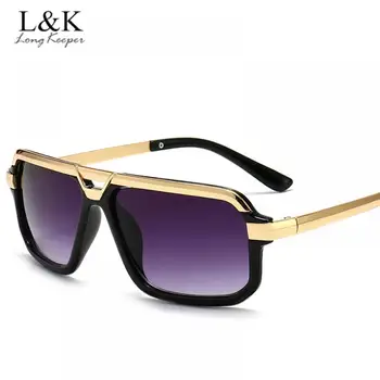 

LongKeeper 2020 Fashion Men Cool Square Sunglasses Brand Design Gradient Sun Glasses Male Driving Shades Eyewear Oculos De Sol