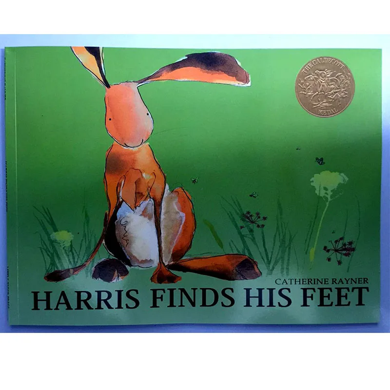 

Harris Finds His Feet By Catherine Rayner Educational English Picture Book Learning Card Story Book For Baby Kids Children Gifts